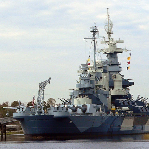 USS North Carolina Battleship